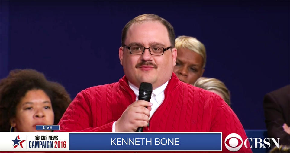 Kenneth Bone From the 2nd Presidential Debate