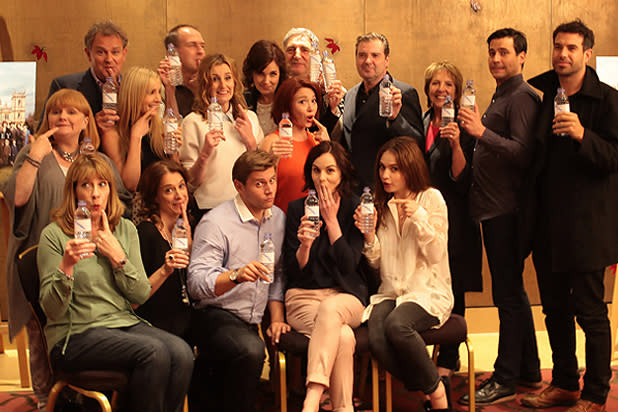‘Downton Abbey’ Cast Uses Reaction to Water Bottle-Gate to Promote Charity (Photo)