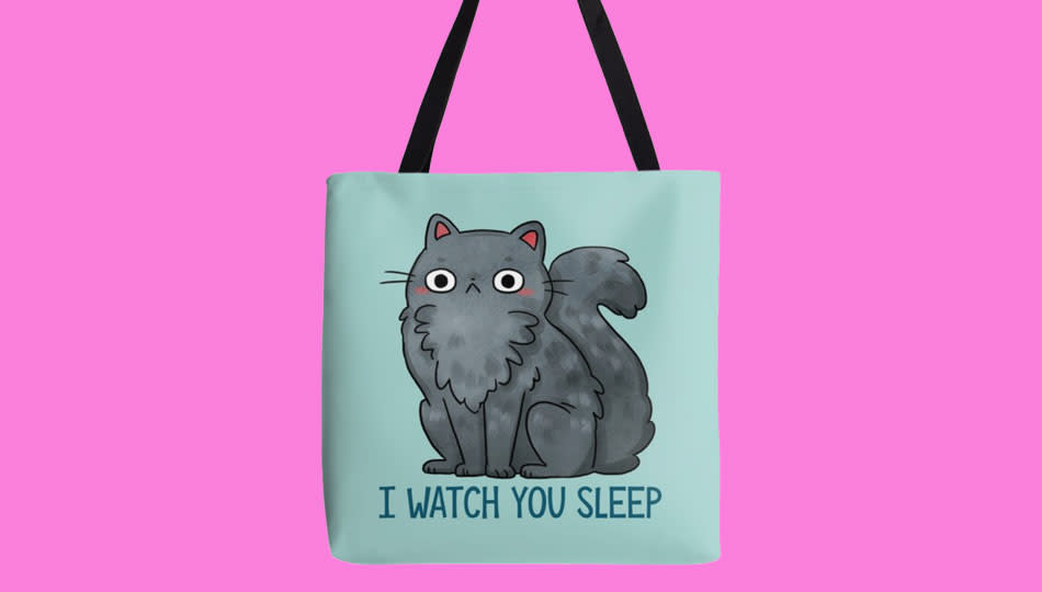 Always feel like somebody's watching you? (Photo: Redbubble)