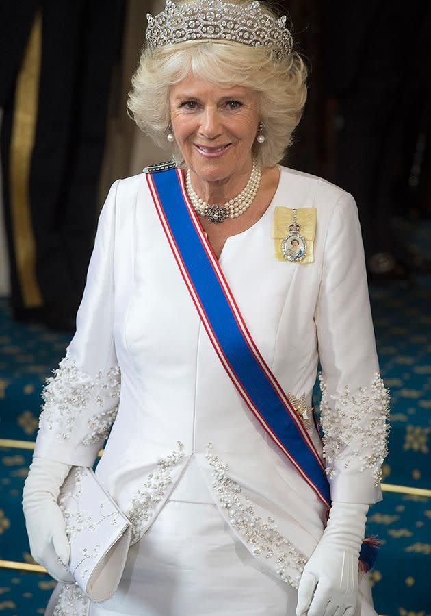 Camilla is said to not be keen on the idea of becoming Queen, but if it was offered to her, she won't turn it down. Photo: Getty