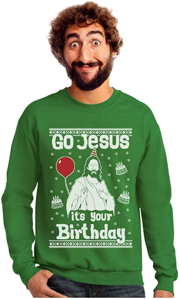 ugly christmas sweater jesus