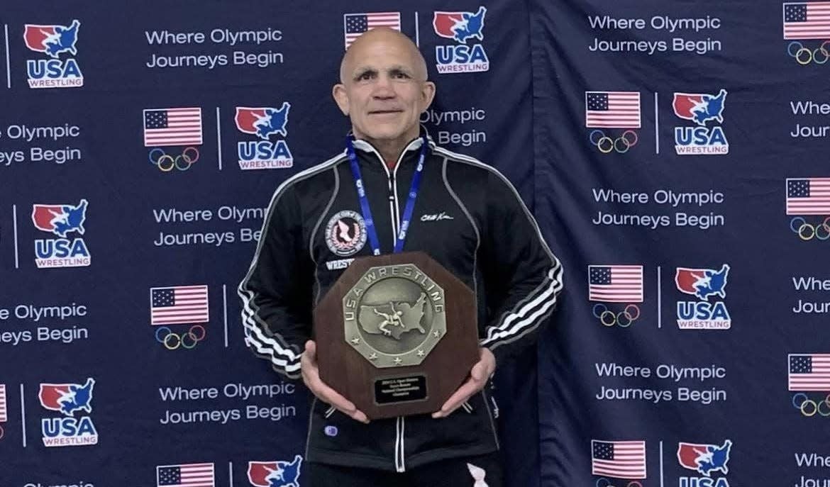 Section 1 wrestling hall of famer and former Clarkstown South wrestling head coach John Laurenzi captured national title in Greco-Roman and the silver medal in freestyle wrestling in the Masters Division at the 2024 US Open Nationals in Las Vegas.