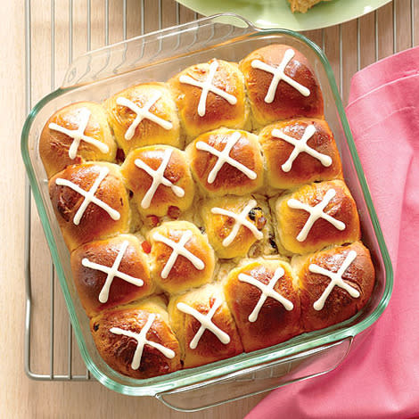 Orange Hot Cross Buns