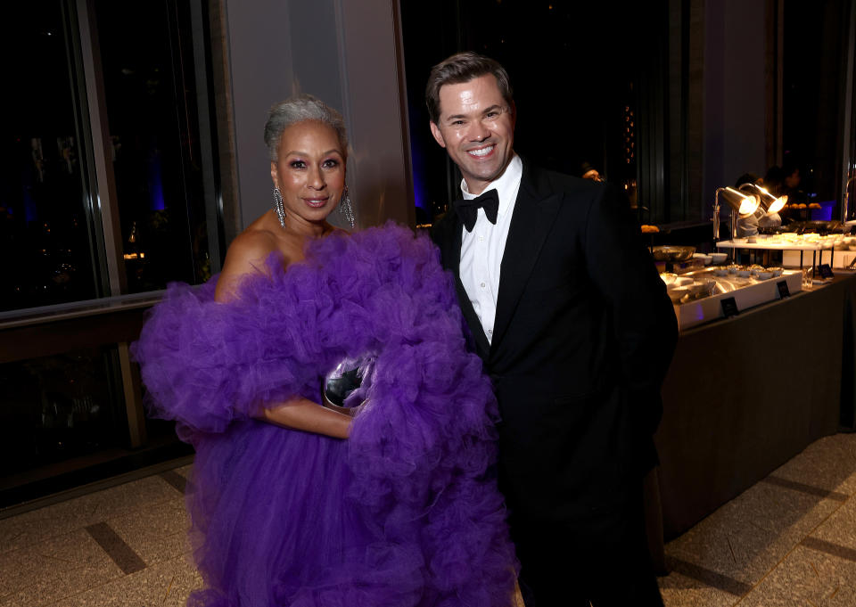 Tamara Tunie and Andrew Rannells