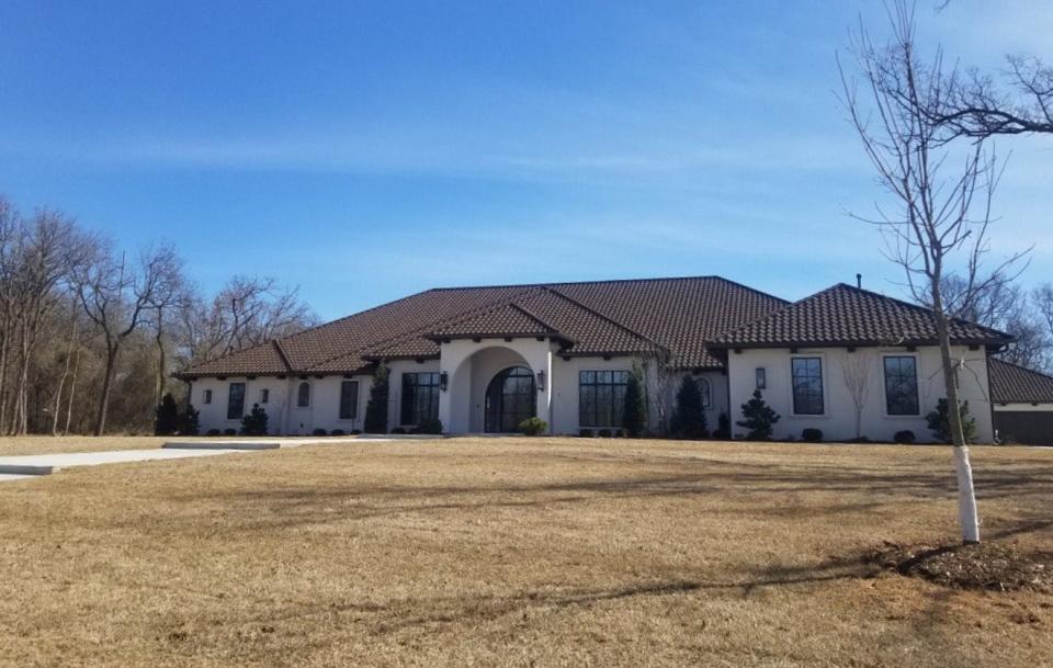 Silver Stone Homes in Edmond built this 6,874-square-foot home, with six bedrooms and six baths, at $3,149,000 the most expensive entry in the Spring Parade of Homes, at 13500 Adero Drive, southeast of E Memorial Road and N Post Road, Jones.