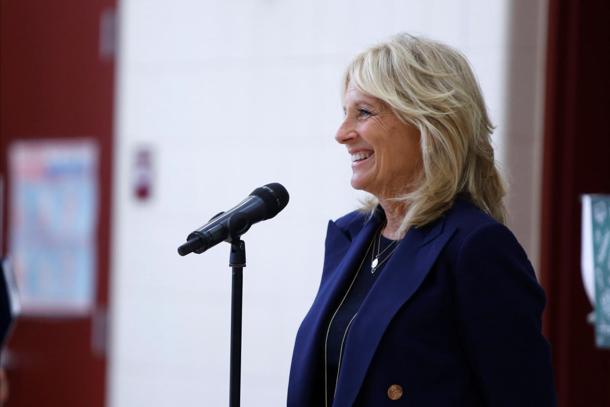 A Dec. 11 Wall Street Journal opinion story encouraged future First Lady Jill Biden to retire her "Dr." title in public. (Photo: REUTERS/Nicole Neri)