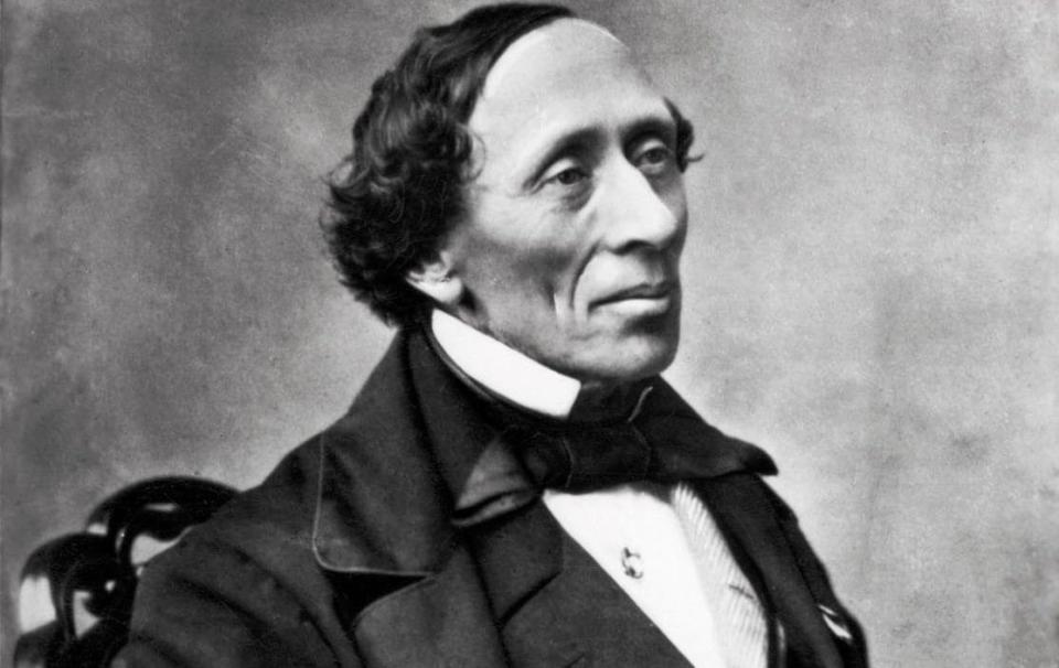 Hans Christian Andersen in 1865 - Hulton Archive