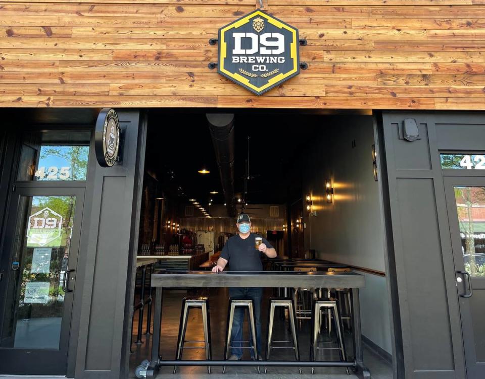 D9 Brewing’s Hendersonville location is at 425 N. Main St.