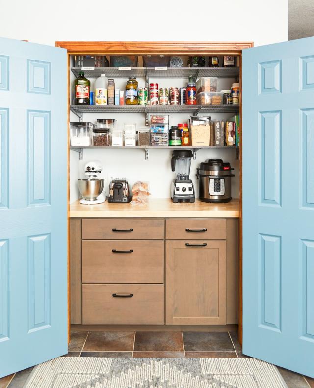 Clever Organization Turned This Overstuffed Pantry into a Storage-Packed  Snack Station