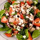 <p>Even so-called <a href="https://www.delish.com/uk/cooking/a29469948/how-to-cook-spinach/" rel="nofollow noopener" target="_blank" data-ylk="slk:spinach;elm:context_link;itc:0;sec:content-canvas" class="link ">spinach</a> haters will love this recipe. The combination of sweet <a href="https://www.delish.com/uk/cooking/recipes/g32485381/strawberry-recipes/" rel="nofollow noopener" target="_blank" data-ylk="slk:strawberries;elm:context_link;itc:0;sec:content-canvas" class="link ">strawberries</a>, herb chicken, creamy goat cheese, and spicy red onions make you forget the fact that you're eating <a href="https://www.delish.com/uk/cooking/recipes/a31952820/prawn-salad/" rel="nofollow noopener" target="_blank" data-ylk="slk:salad;elm:context_link;itc:0;sec:content-canvas" class="link ">salad</a>. It's a miracle! </p><p>Get the <a href="https://www.delish.com/uk/cooking/recipes/a32484972/easy-strawberry-spinach-salad-recipe/" rel="nofollow noopener" target="_blank" data-ylk="slk:Strawberry Spinach Salad;elm:context_link;itc:0;sec:content-canvas" class="link ">Strawberry Spinach Salad</a> recipe.</p>