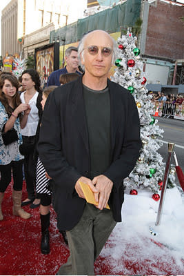 Larry David at the Hollywood premiere of Warner Bros. Pictures' Fred Claus