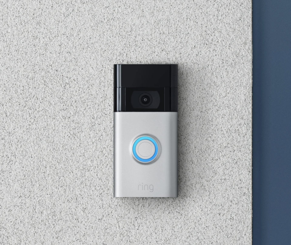 Amazon's Ring Doorbell is the perfect starting place for those looking to invest in home security. (Ring / Amazon)