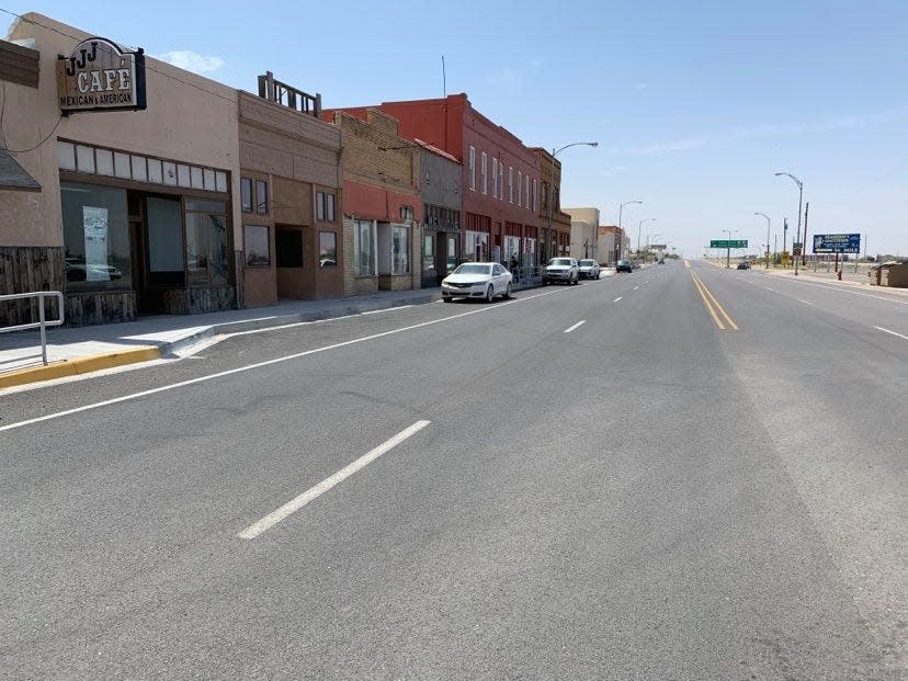 Motel Drive in Lordsburg, New Mexico, seen on Friday, May 8, 2020.