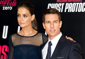 Katie Holmes and Tom Cruise | Photo Credits: Gilbert Carrasquillo/FilmMagic