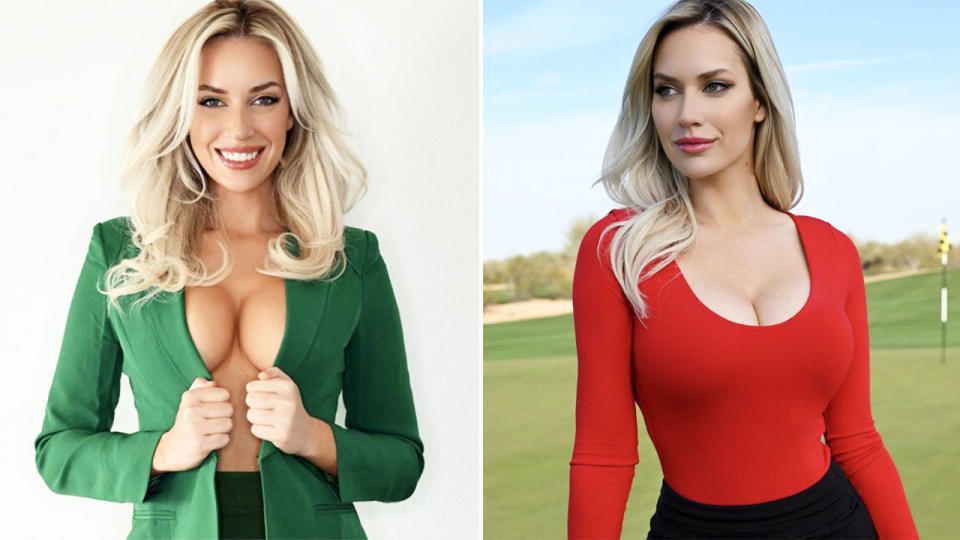 Paige Spiranac, pictured here on Instagram.