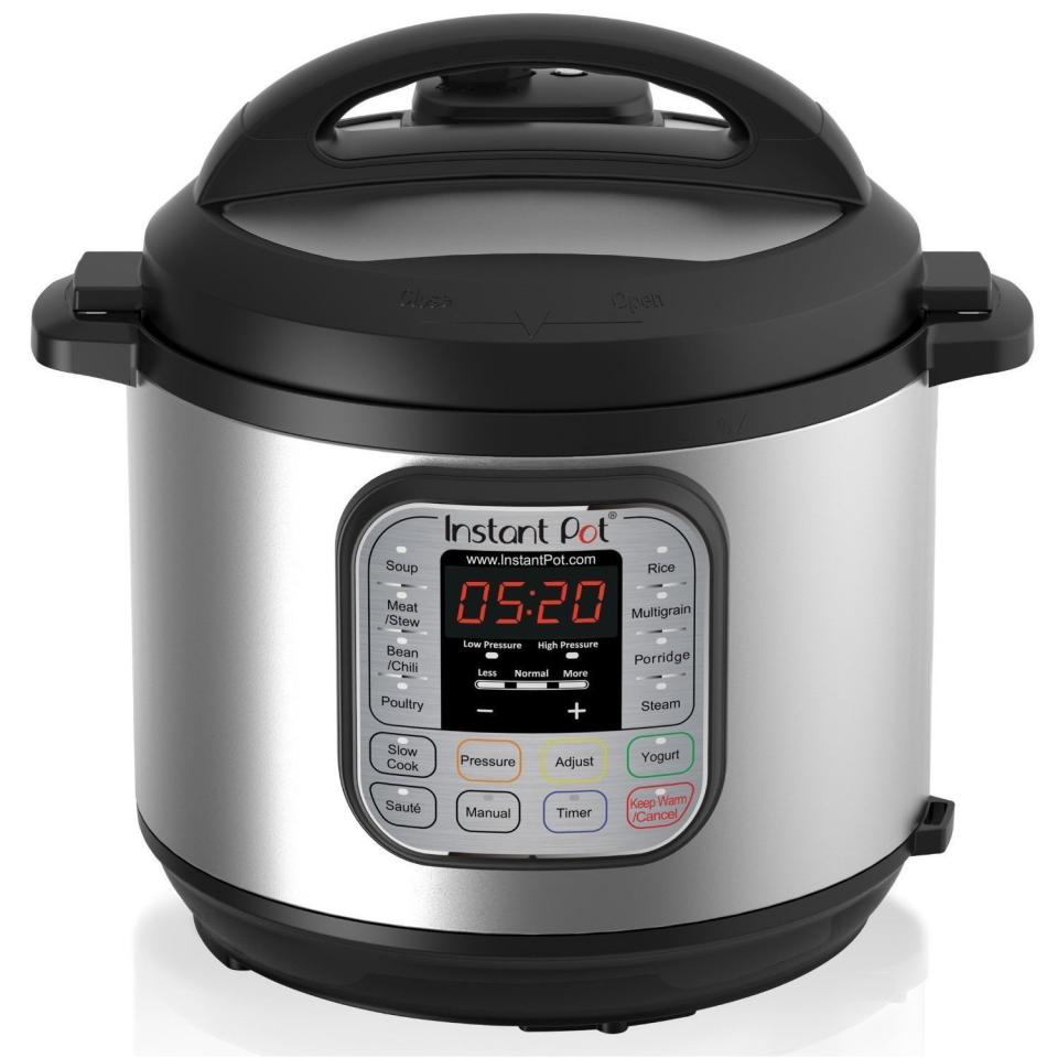 The Instant Pot is the must-have kitchen item for the holidays. Use it as a pressure cooker, a steamer, a rice cooker, a warmer and so so much more. <a href="https://www.amazon.com/Instant-Pot-Multi-Use-Programmable-Pressure/dp/B00FLYWNYQ" target="_blank">Cut cooking time in less than half</a>.&nbsp;<br /><strong>Price: <a href="https://www.amazon.com/Instant-Pot-Multi-Use-Programmable-Pressure/dp/B00FLYWNYQ" target="_blank">Around $100</a>, depending on size</strong>