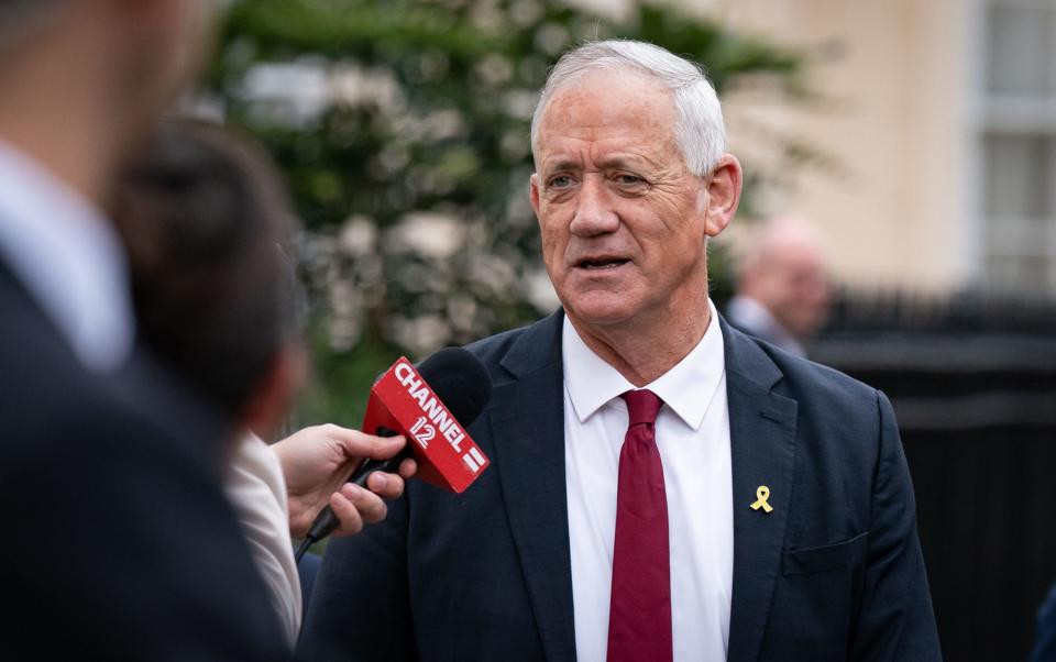 Benny Gantz, the retired general tipped as the next Israeli prime minister