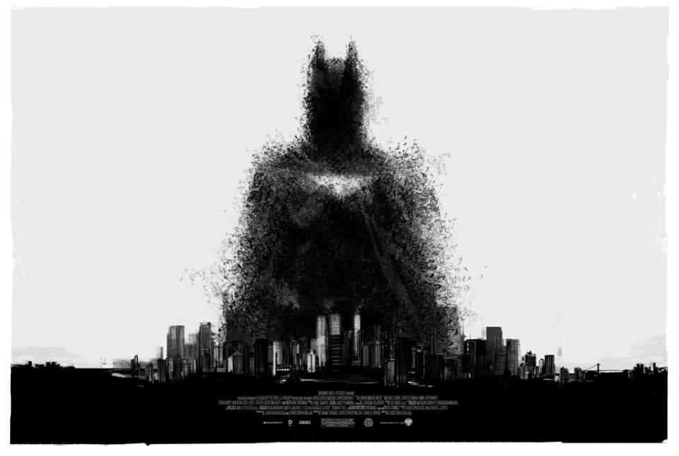 Mondo's Comic-Con Poster for "The Dark Knight" by Jock