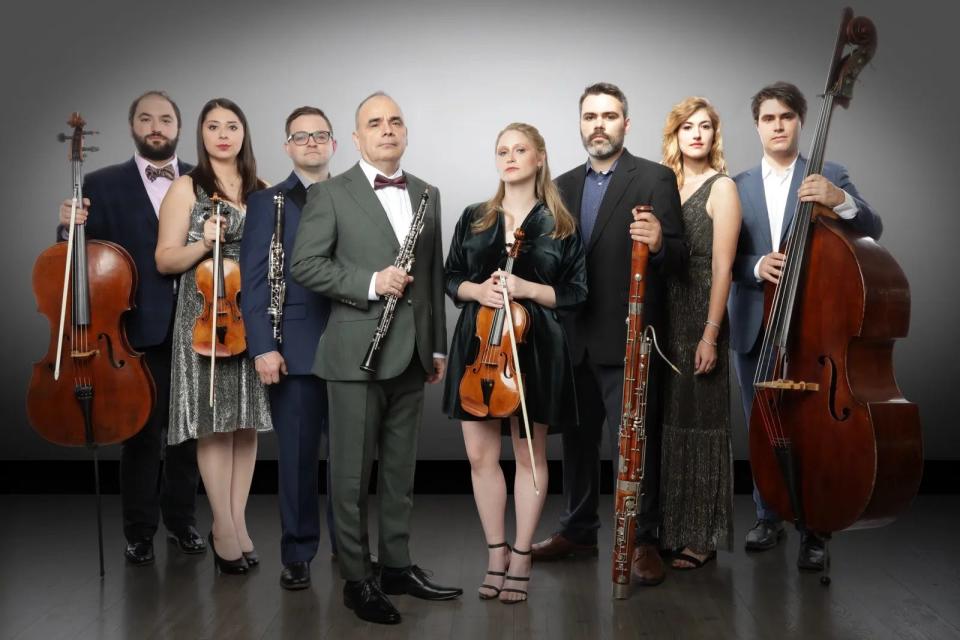 The Red Bank Chamber Music Society opens their 2023-24 season schedule at 4:30 p.m. Sunday featuring the New York City-based group Frisson performing six pieces at Trinity Episcopal Church in Red Bank.