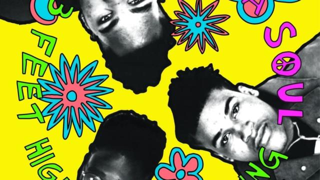 de la soul from 3 feet high and rising album  Hip hop illustration, Hip  hop art, Hip hop poster