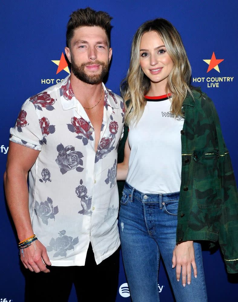 Chris Lane and Lauren Bushnell