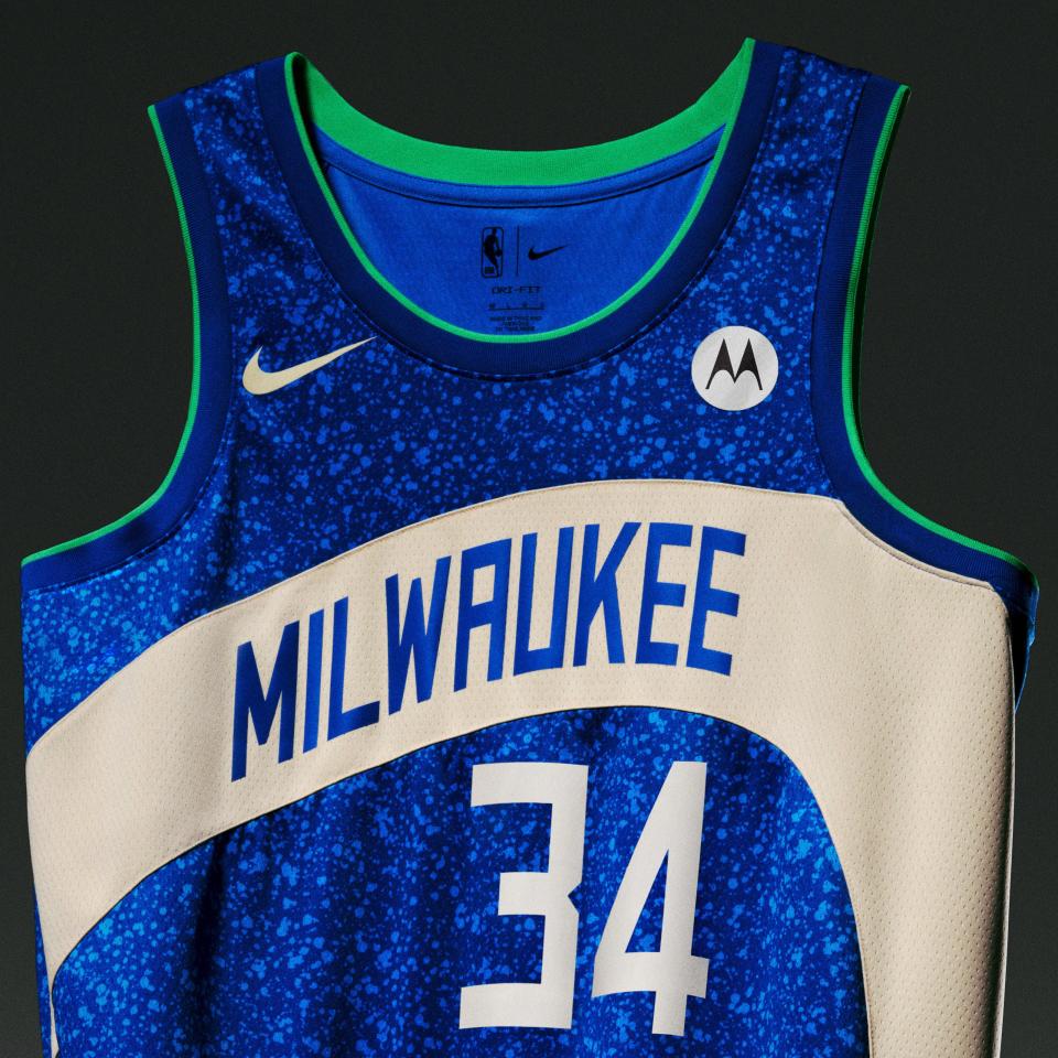 The Milwaukee Bucks 2023-24 City Edition jersey