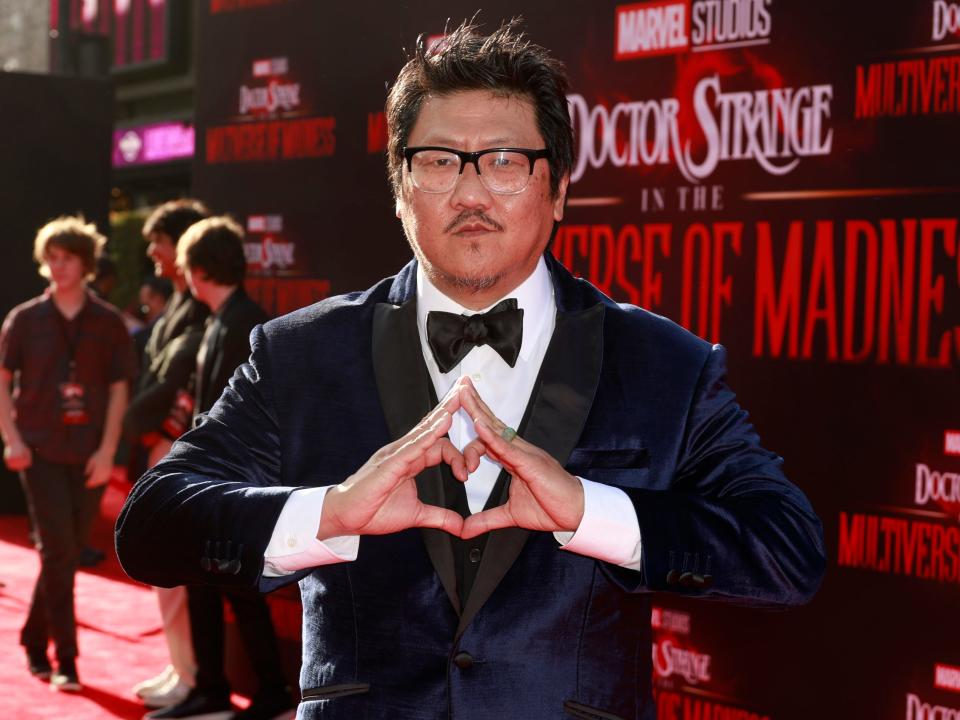 Benedict Wong at the red carpet premiere of "Doctor Strange in the Multiverse of Madness" in May 2022.