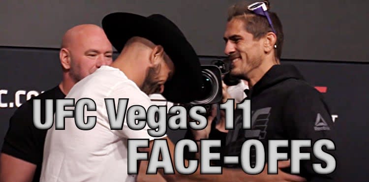 UFC Vegas 11 Face-Offs