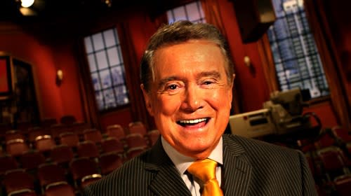 "I'm back for the first time in nearly 30 years, since I've done the red carpet," said Regis Philbin.