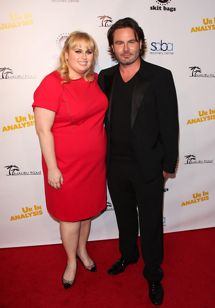 Rebel Wilson and Mickey Gooch Jr.