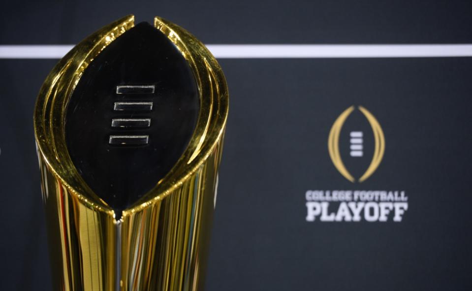 College Football Playoff trophy