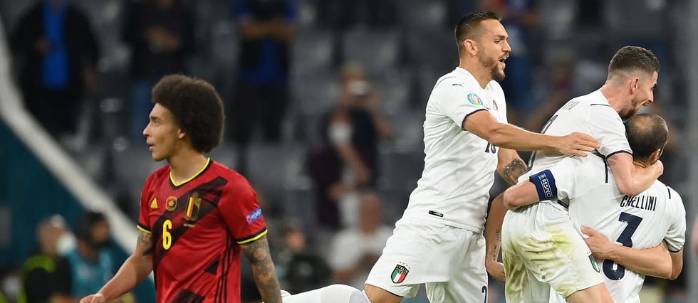 L'Italie s'est qualifiée pour les demi-finales de l'Euro 2020 grâce à sa victoire (1-2) contre la Belgique.
