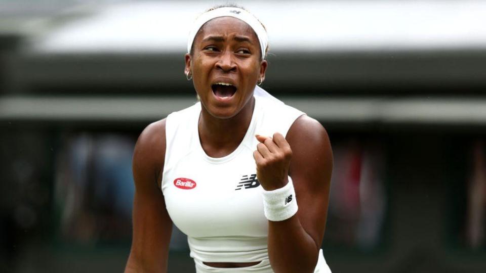 Coco Gauff from the USA