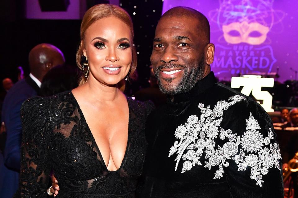 Gizelle Bryant and Jamal H. Bryant attend 36th Annual Atlanta UNCF Mayor’s Masked Ball at Atlanta Marriott Marquis on December 21, 2019 in Atlanta, Georgia.