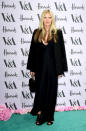 <p>Wearing an all-black ensemble, no doubt one of her own creations.<i> [Photo: PA Images]</i><br></p>