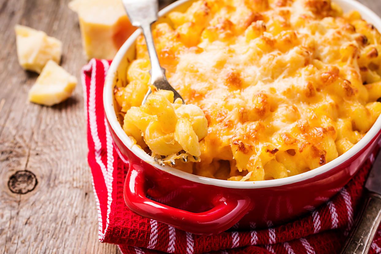 In the late 1700s, macaroni and cheese was considered fine dining (Photo: Getty)