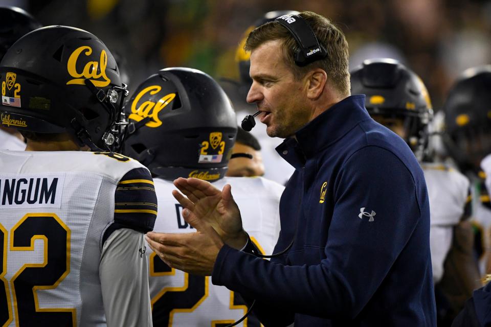 Will Justin Wilcox's California football team defeat UC Davis in Week 1 of the 2022 college football season?