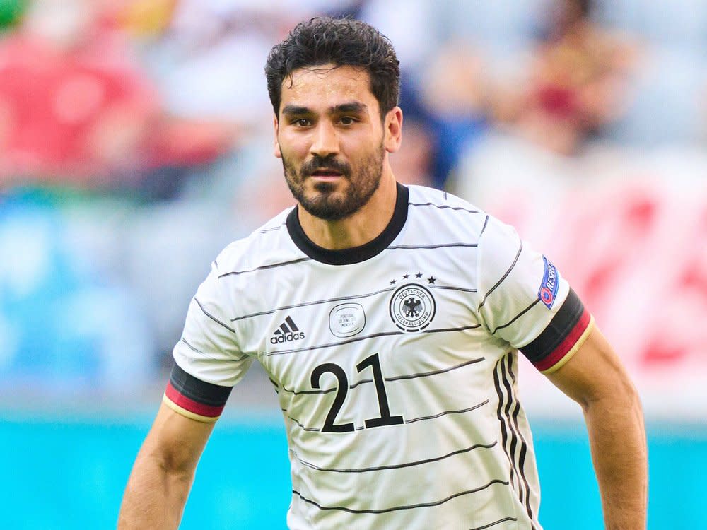 Ilkay Gündogan zeigt sich mit Sara Arfaoui bei Instagram. (Bild: imago images/ActionPictures)