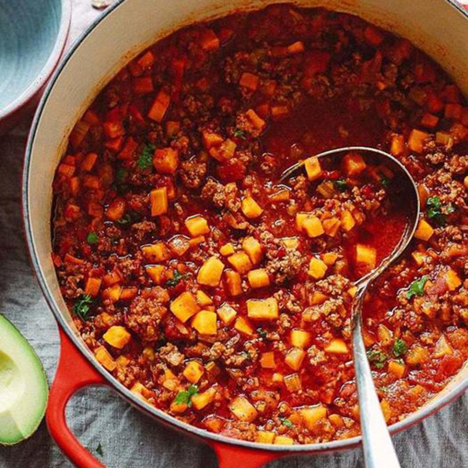 No Bean Whole 30 Butternut Squash Chili