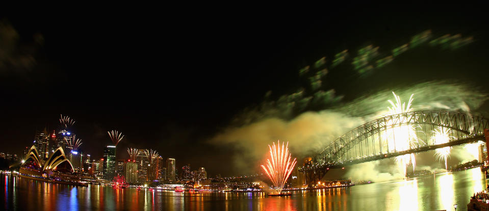 Sydney Celebrates New Years Eve