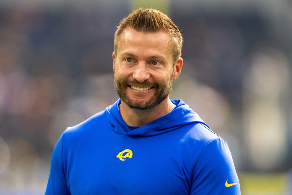 Los Angeles Rams head coach Sean McVay. Mandatory Credit: Kyle Terada-USA TODAY Sports