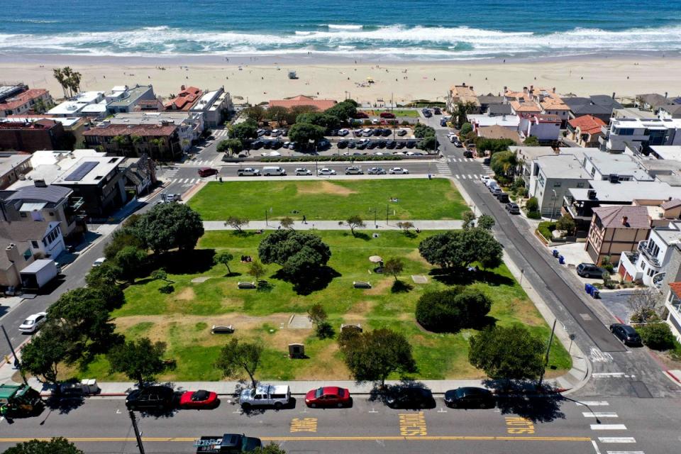 Bruce's Beach resort at Manhattan Beach (Los Angeles Daily News/SCNG)