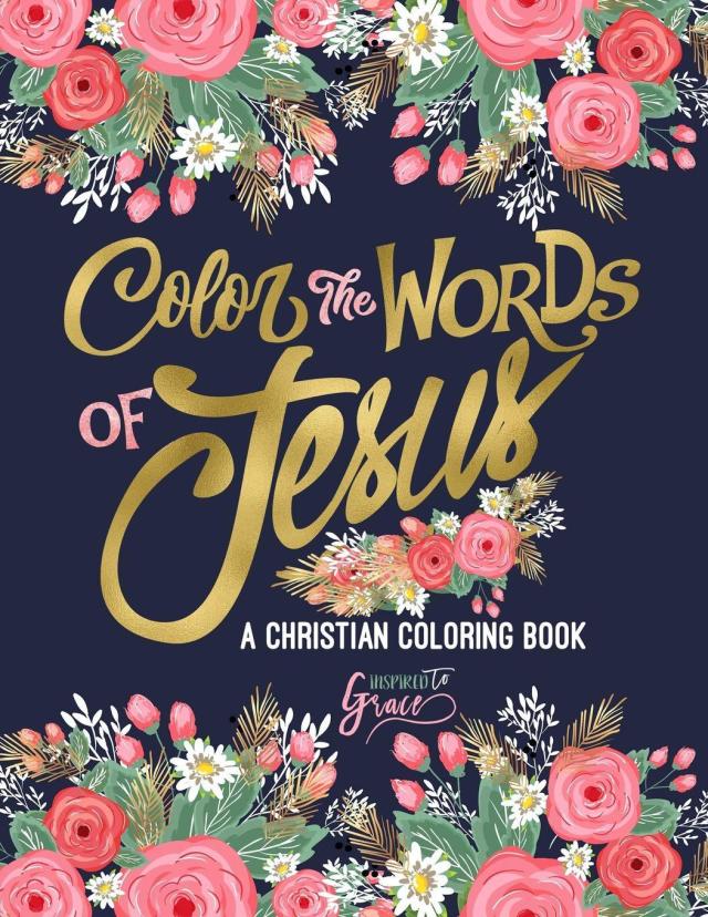 Color Your Day with Jesus: A Devotional Coloring Book by Baker