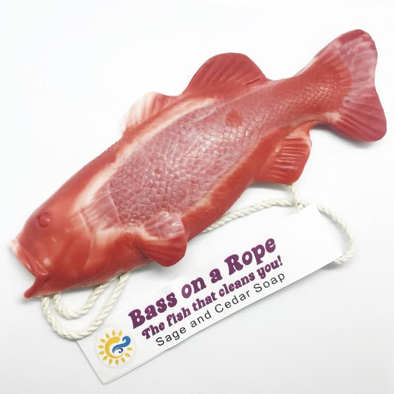 Bass Soap on a Rope