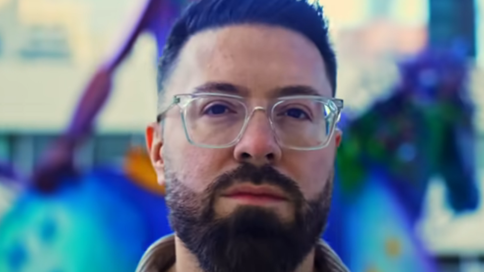 Danny Gokey in the music video for 