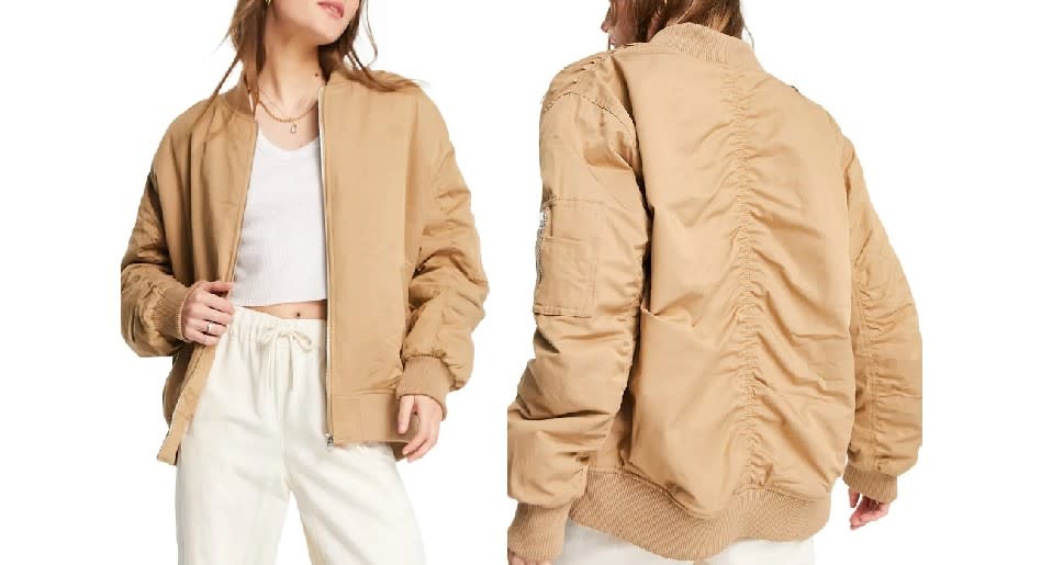 Topshop Oversize Bomber Jacket - Nordstrom, $73 (originally $122)