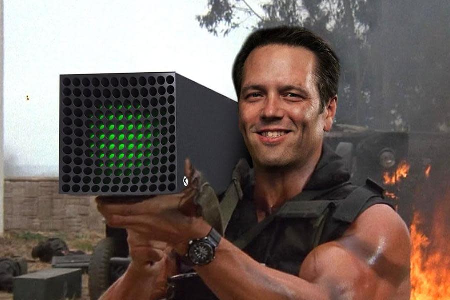 ¡Es canon! Phil Spencer autografió su icónico meme de la bazuca a un fan   