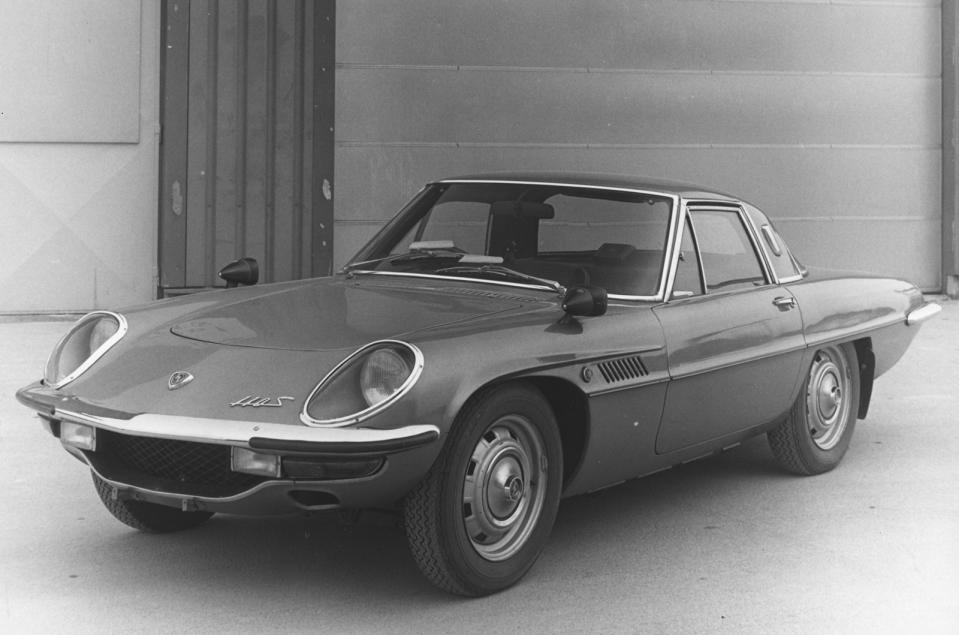 <p>Before the RX-7 made the rotary engine famous, Mazda came up with the Cosmo 110S sports coupe to show off its technical prowess. As a result, the Cosmo came with a twin rotor motor producing 110bhp, hence the number in its title.</p><p>Mazda did bring the Cosmo 110S to Europe to compete at Le Mans in 1968, but these two cars were among a tiny handful of the 833 total to make it out of Japan when the car was new. Built between 1967 and 1972, the Cosmo is now a highly prized classic by collectors all over the world precisely because it was such a rarity even in Japan when new.</p>