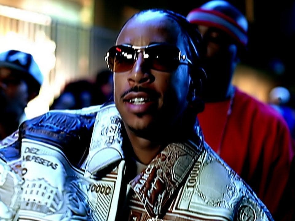 Ludacris in the video for "Stand Up."