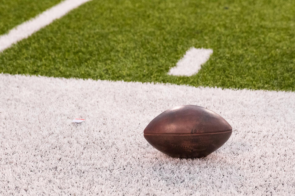 Tragedy struck a high school football game in Oklahoma on Friday night. (Photo by Brett Carlsen/Getty Images)